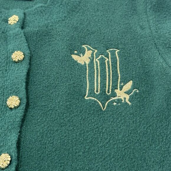 Wicked Elphaba Graphic Cardigan Paul Tazewell X Target Green XS Embroidered Oz - Picture 5 of 13